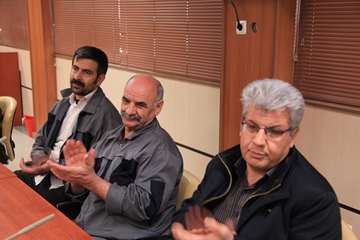 دیدار رئیس دانشگاه و معاونین با پرسنل خدماتی